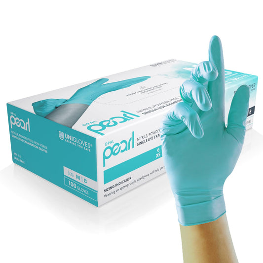 Aqua Blue Comfort Gloves