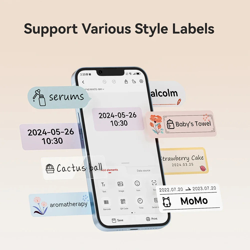Mini Wireless Label Maker
