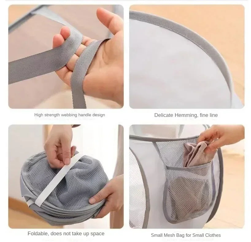Easy Fold Laundry Hamper